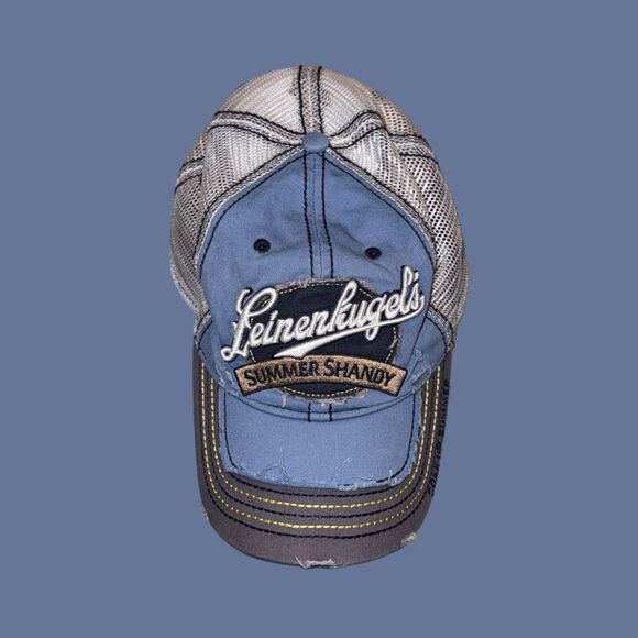Leinenkugel Orville Factory Distressed Trucker SnapBack Hat - Picture 7 of 8